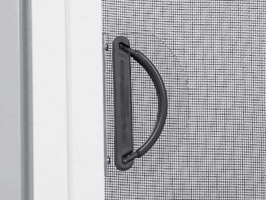 Detail eines Insektenschutzgitters