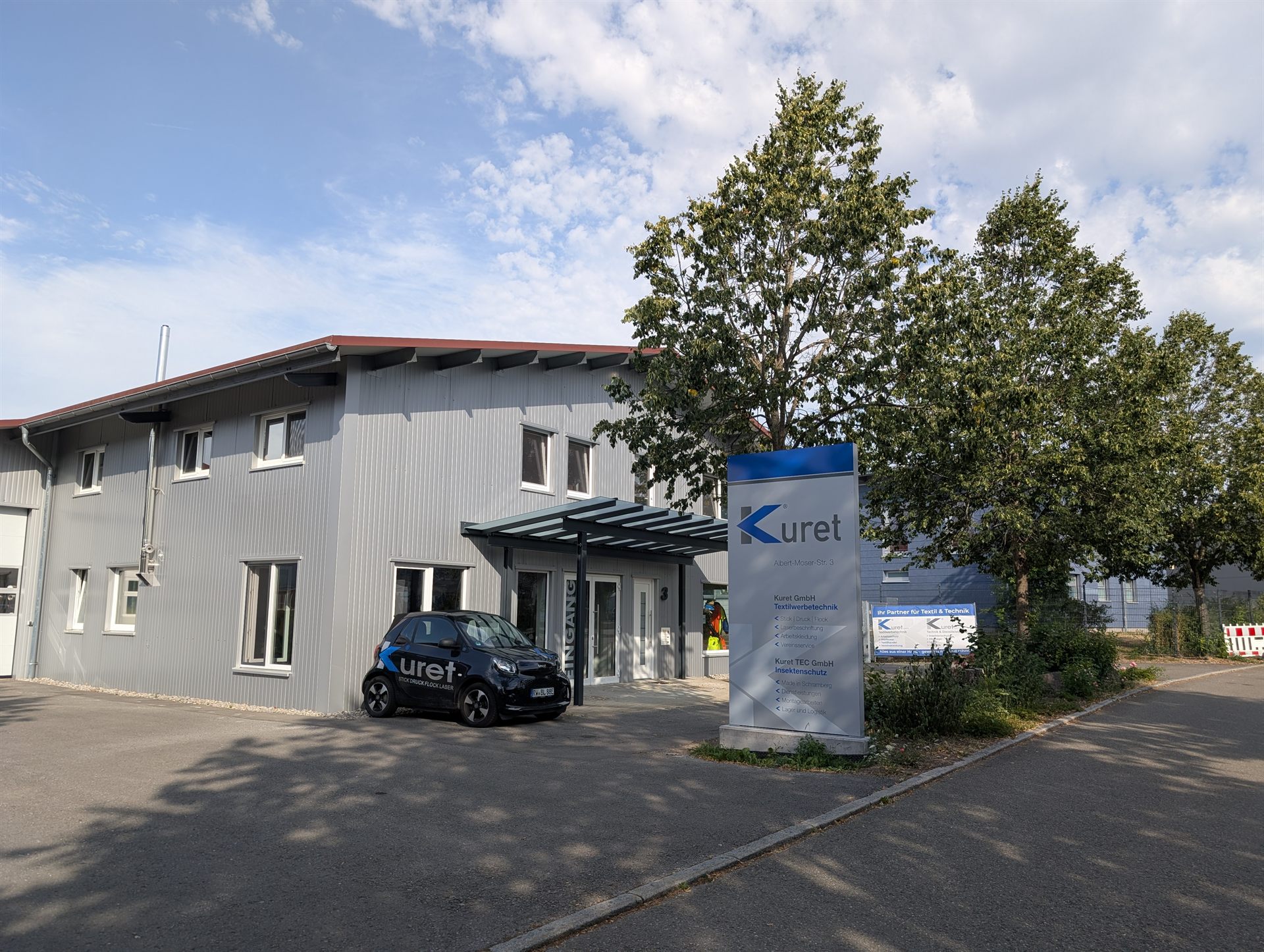 Kuret Firmensitz Albert-Moser-Straße 3 in Schramberg-Sulgen